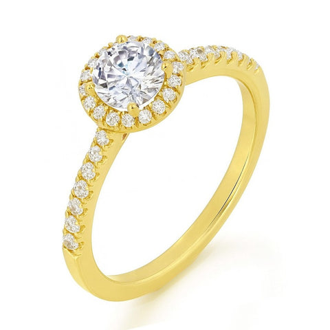 Bague MON TRÉSOR en or et zirconia