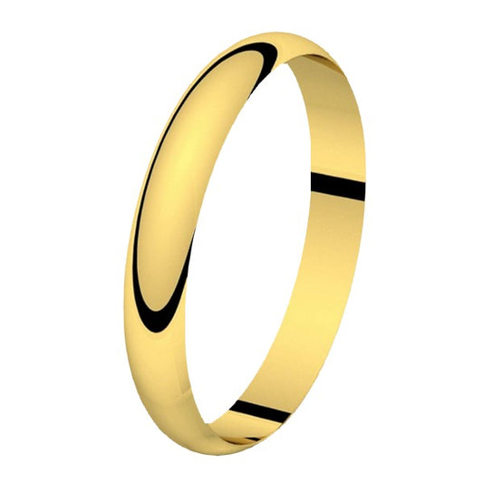 Alliance CLASSIQUE DEMI-JONC PLUME 35 en or 18 carats (3669504655412)