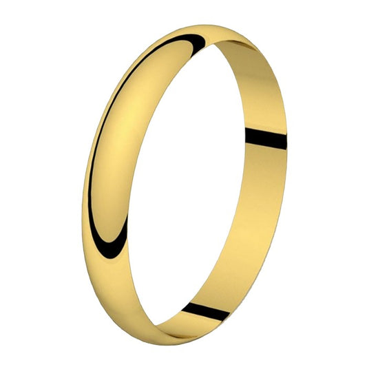 Alliance CLASSIQUE DEMI-JONC PLUME 45 en or 18 carats (3669995454516)