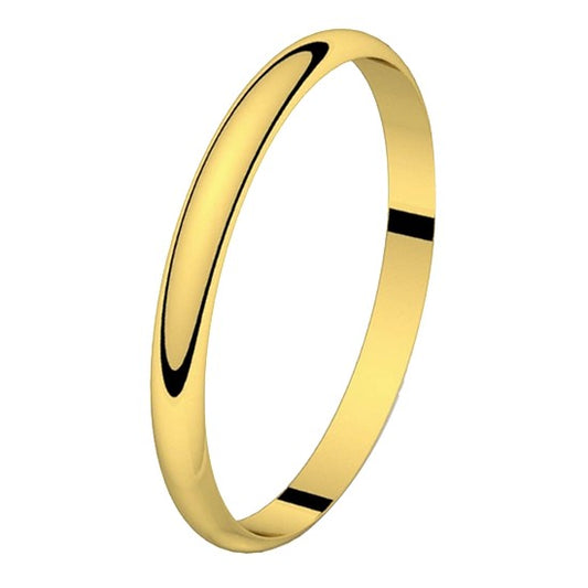 Alliance CLASSIQUE DEMI-JONC PLUME 20 en or 18 carats (830733385780)