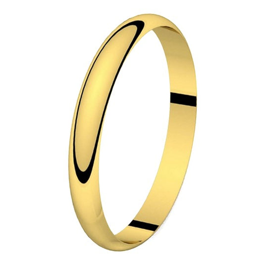 Alliance CLASSIQUE DEMI-JONC PLUME 30 en or 18 carats (831089279028)