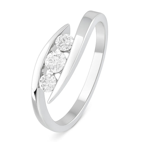 Bague AÏCHA en Argent 925 et zirconia