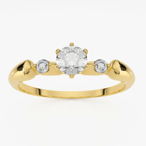 Bague PRINCESSE en or et diamants