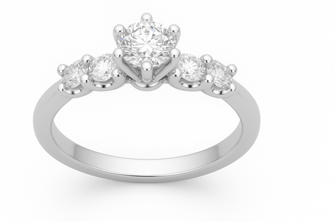 Bague AMÉLIA en Argent 925 et zirconia