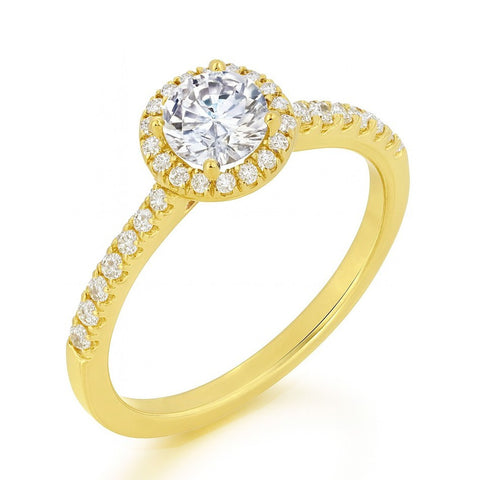 Bague MON TRÉSOR en or et zirconia