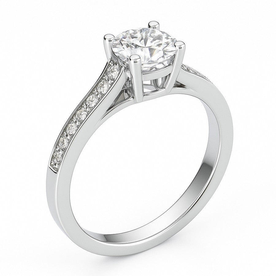 Bague DARLÈNE en Argent 925 et zirconia