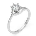 Bague RAFNA en argent 925 et zirconia
