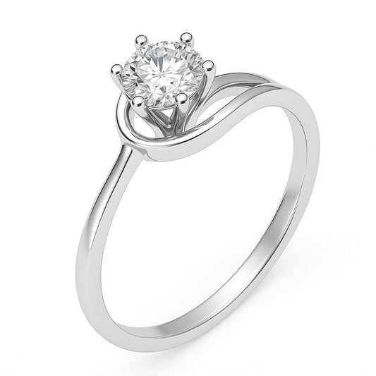 Bague RAFNA en argent 925 et zirconia