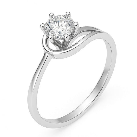 Bague RAFNA en argent 925 et zirconia
