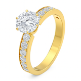 Bague KARELLE en or et zirconia