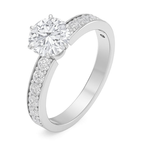 Bague KARELLE en Argent 925 et zirconia