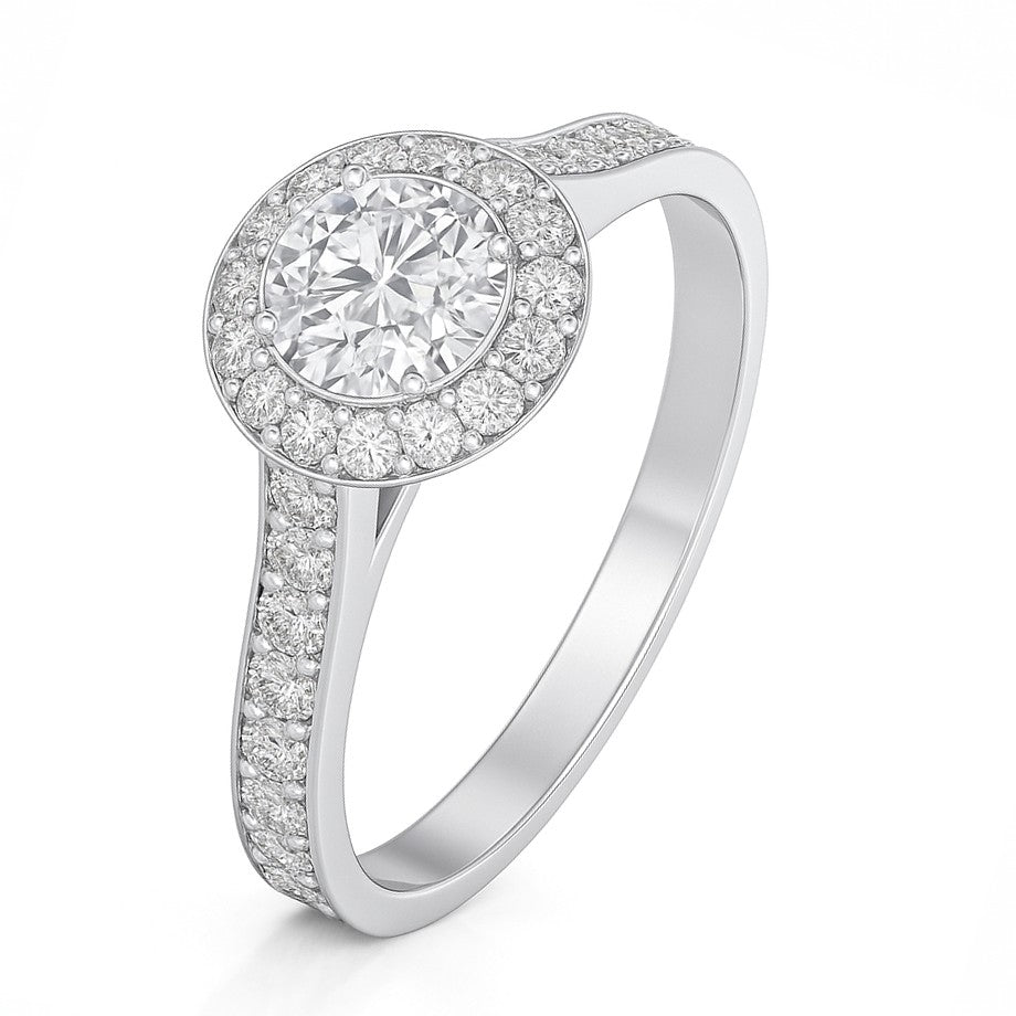 Bague SOLEIL en Argent 925 et zirconia