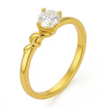 Bague SIRA en or et zirconia