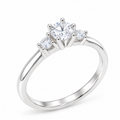 Bague FANTA en argent 925 et zirconia