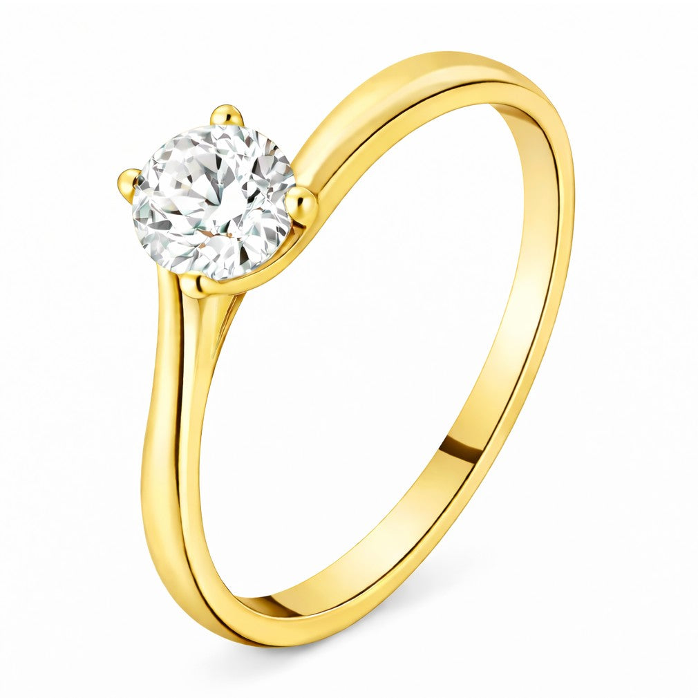 Bague DALYA en or et zirconia