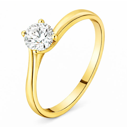 Bague DALYA en or et zirconia