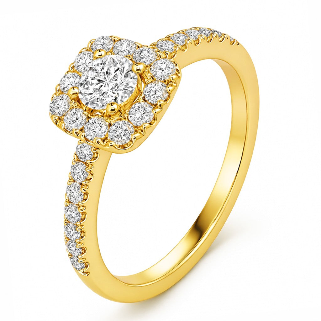 Bague HASNA en or et diamant