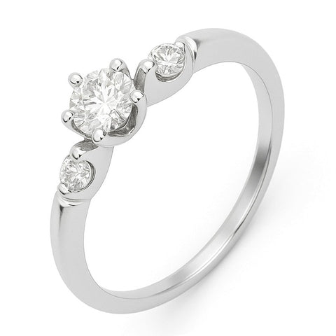 Bague PRINCESSE en Argent 925 et zirconia