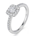 Bague HASNA en Argent 925 et zirconia