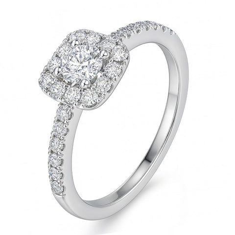 Bague HASNA en Argent 925 et zirconia