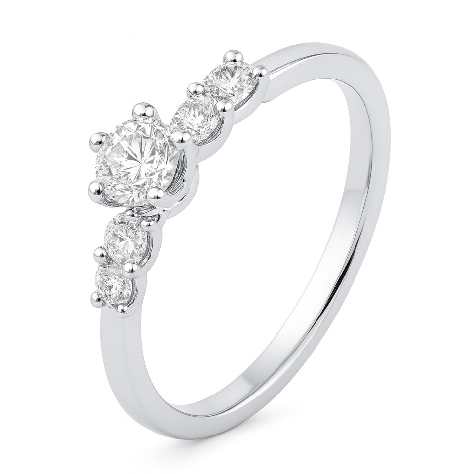 Bague AMÉLIA en Argent 925 et zirconia