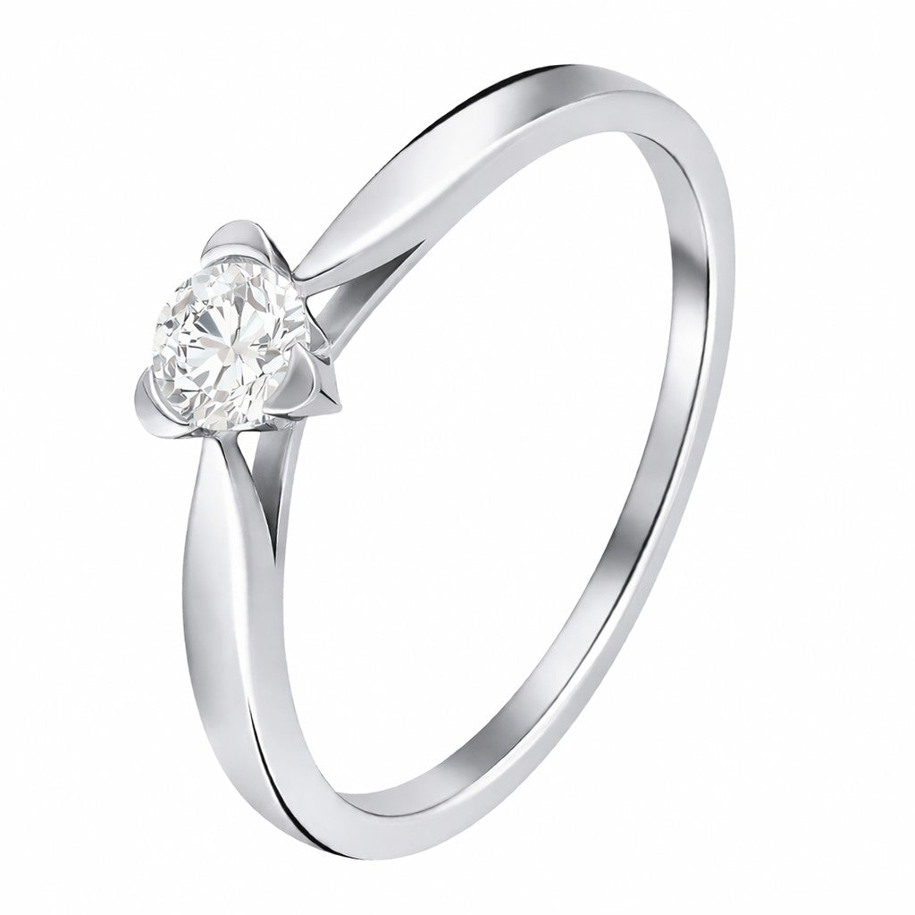 Bague MON COEUR en argent 925 et zirconia