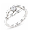 Bague MAGUI en argent 925 et zirconia