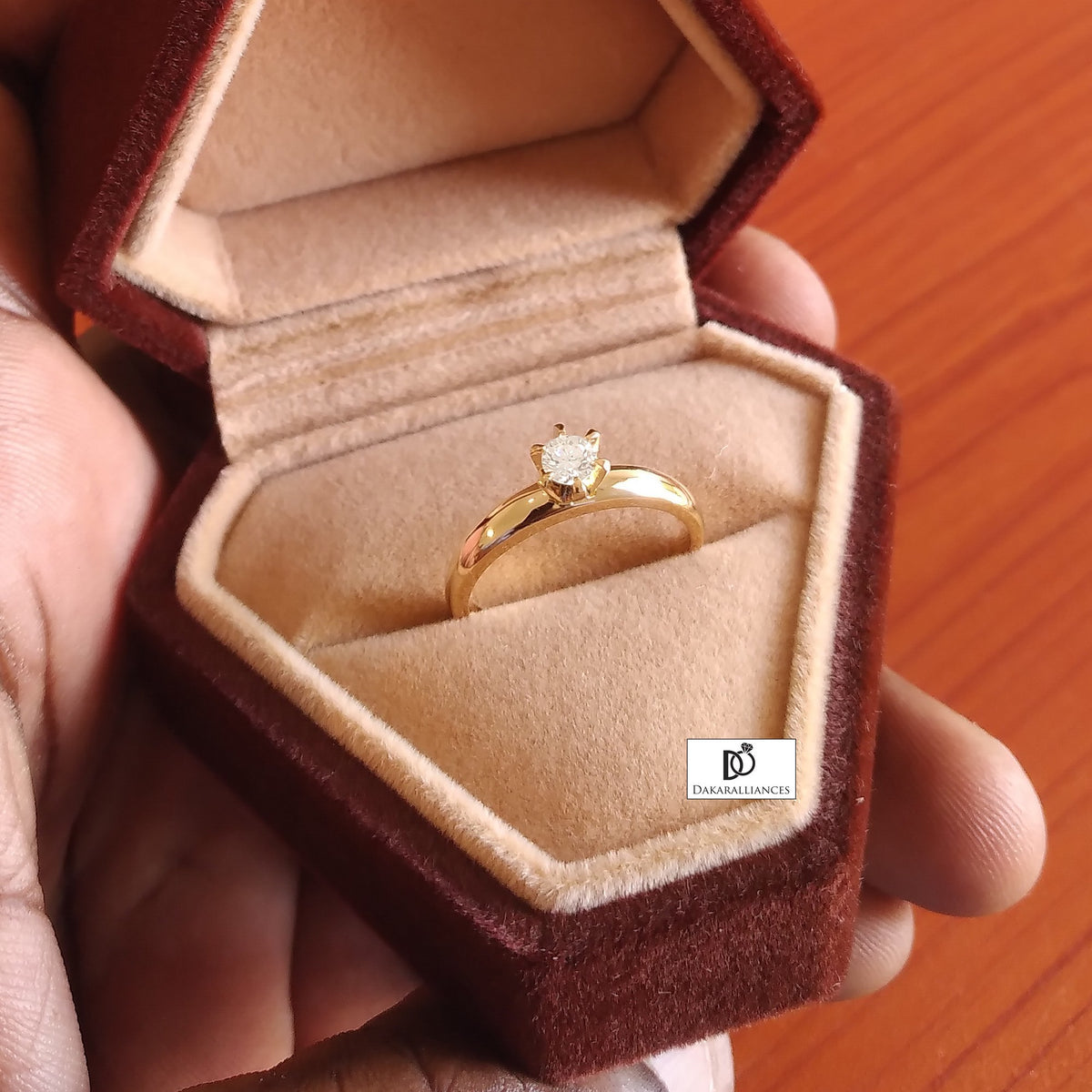 Bague HALIMA en or et diamant