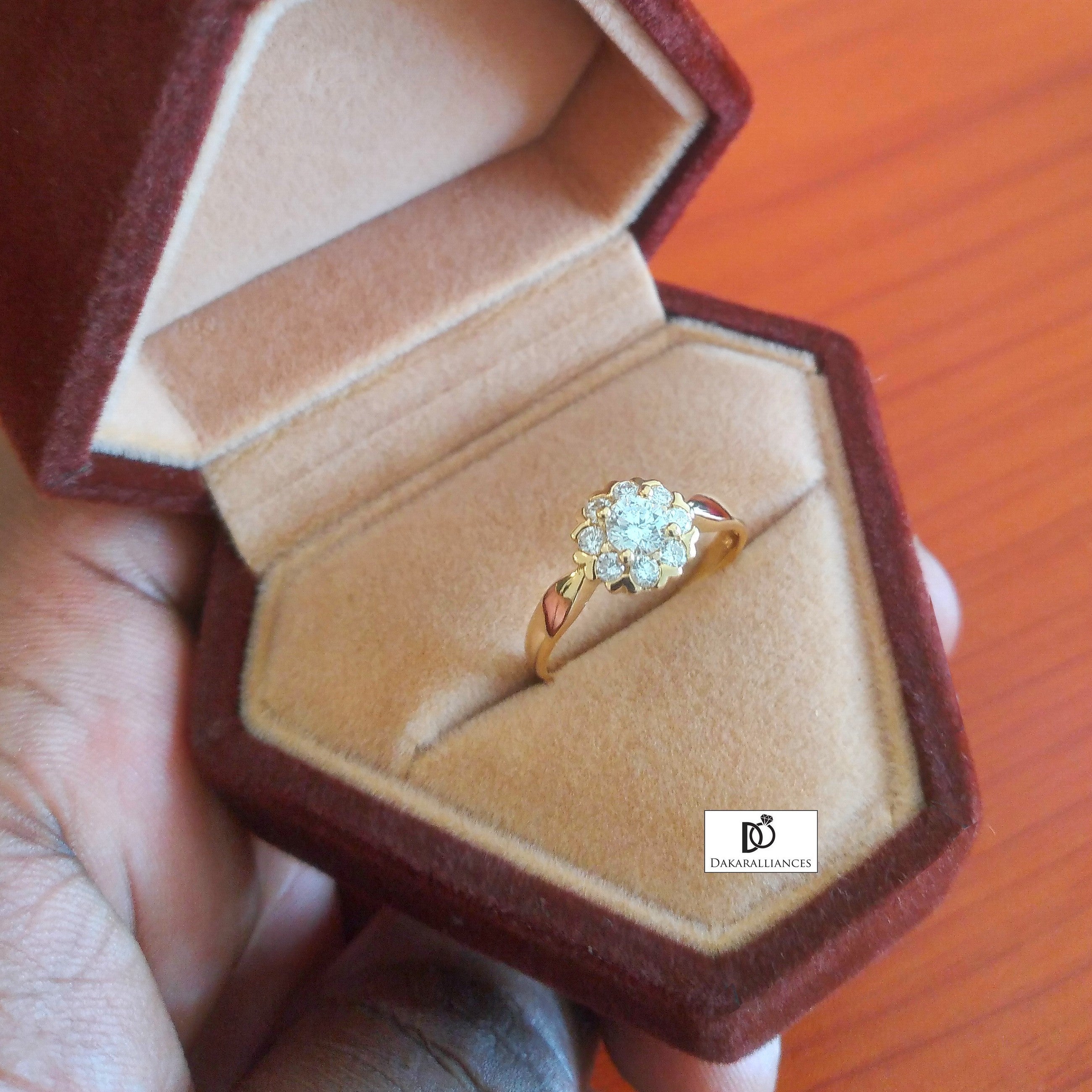 Bague ÉLODIE en or et diamants