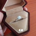 Bague DOUCEUR en or blanc et diamants