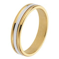 Alliance JEAN en or jaune et or blanc 18 carats (3676386951220)
