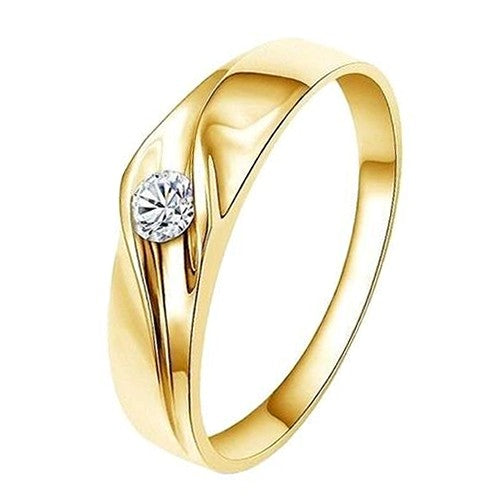 Alliance VAGUE D'AMOUR en or et diamant