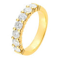 Alliance demi-tour diamant 0,70 ct serti griffe en or 18 carats (5022721769610)