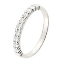 Alliance demi-tour zirconias SERTI GRIFFE 33 en or blanc 18K (3686549094452)