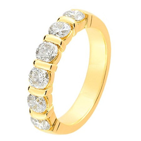 Alliance demi-tour diamants MARINA 50 en or 18 carats (3676448489524)