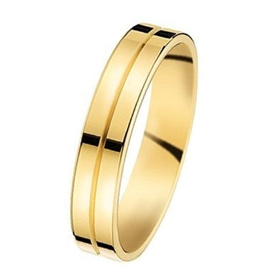 Alliance rainure en or jaune 18 carats (1205446967348)