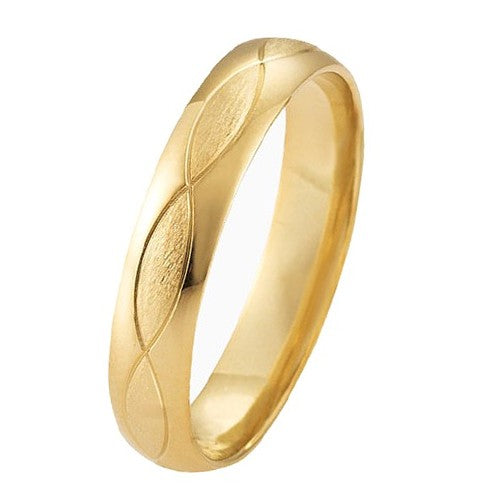Alliance AMOUR INFINI en or jaune 18 carats (1204478738484)
