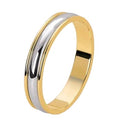 Alliance MICHEL en or jaune et or blanc 18 carats (3676290842676)