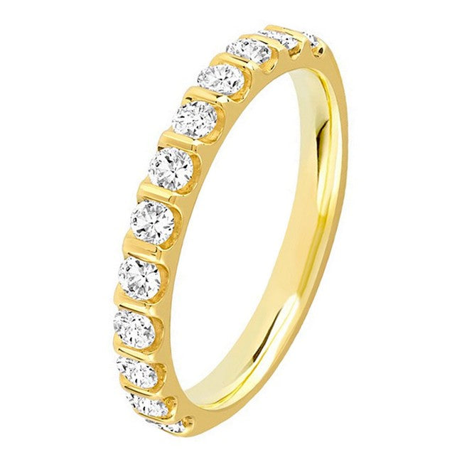 Alliance demi-tour diamants, en or (4962629419146)