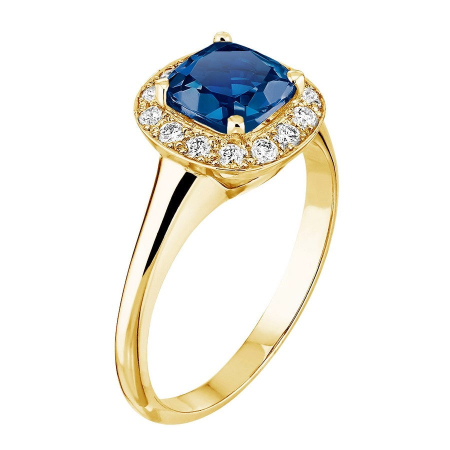 Bague GRAZIELLA en or saphir et diamants (4494015201418)