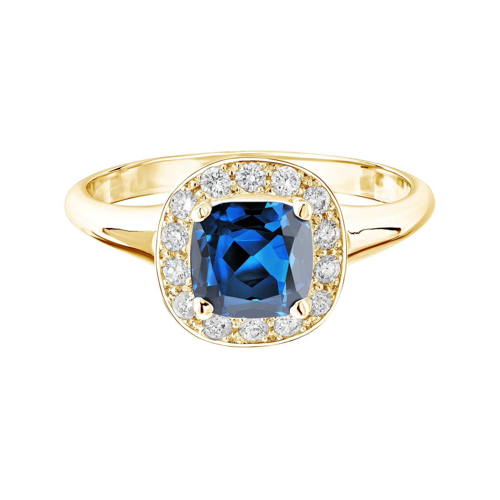 Bague GRAZIELLA en or saphir et diamants (4494015201418)