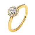 Bague MALAÏKA en or et zirconias