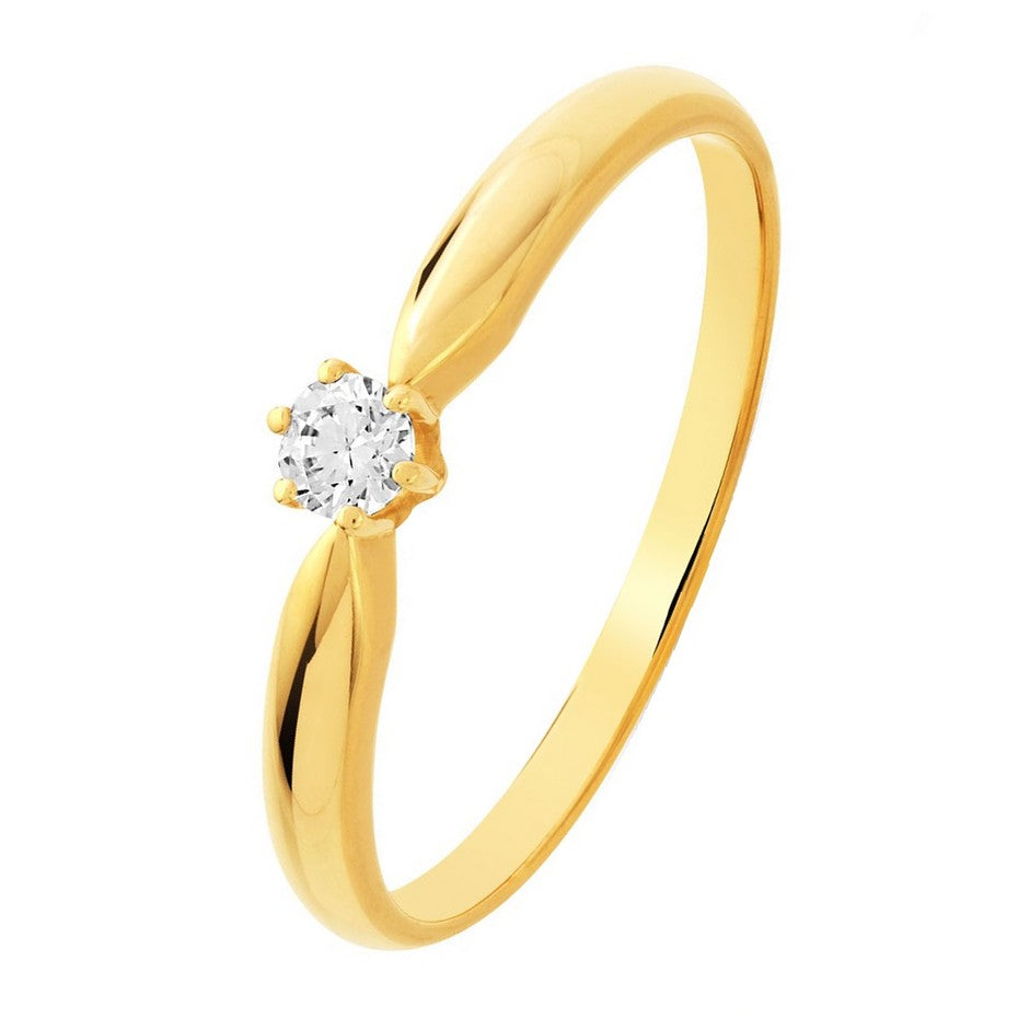 Bague LÉANA 6 en or et diamant 0,15 ct
