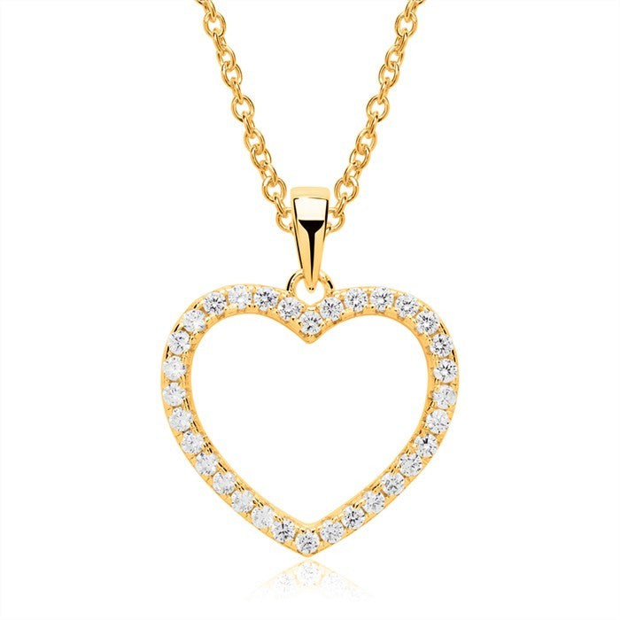 Collier AMOUR en or 18 carats (4547377594506)