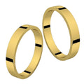 Duo d'alliances CLASSIQUES RUBAN en or 18 carats (1240345673780)