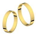 Duo d'alliances CLASSIQUE RUBAN PLUME, en or 18 carats (5104965910666)