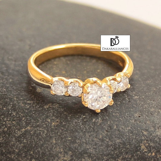 Bague AMÉLIA en or et zirconias (1541661884468)