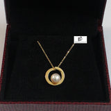 Collier perle AKOYA du Japon en or (5082120192138)