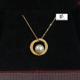 Collier perle Akoya en or