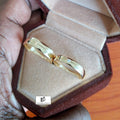 Duo d'alliances HARMONIE en or et diamant